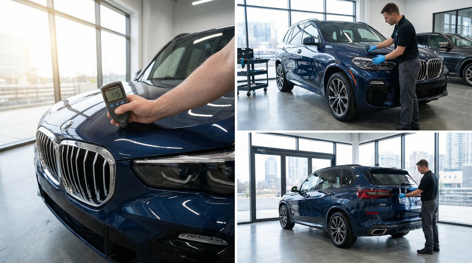 Paint thickness measurement