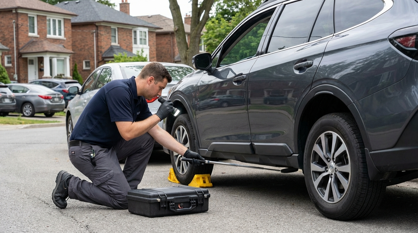 Undercarriage inspection